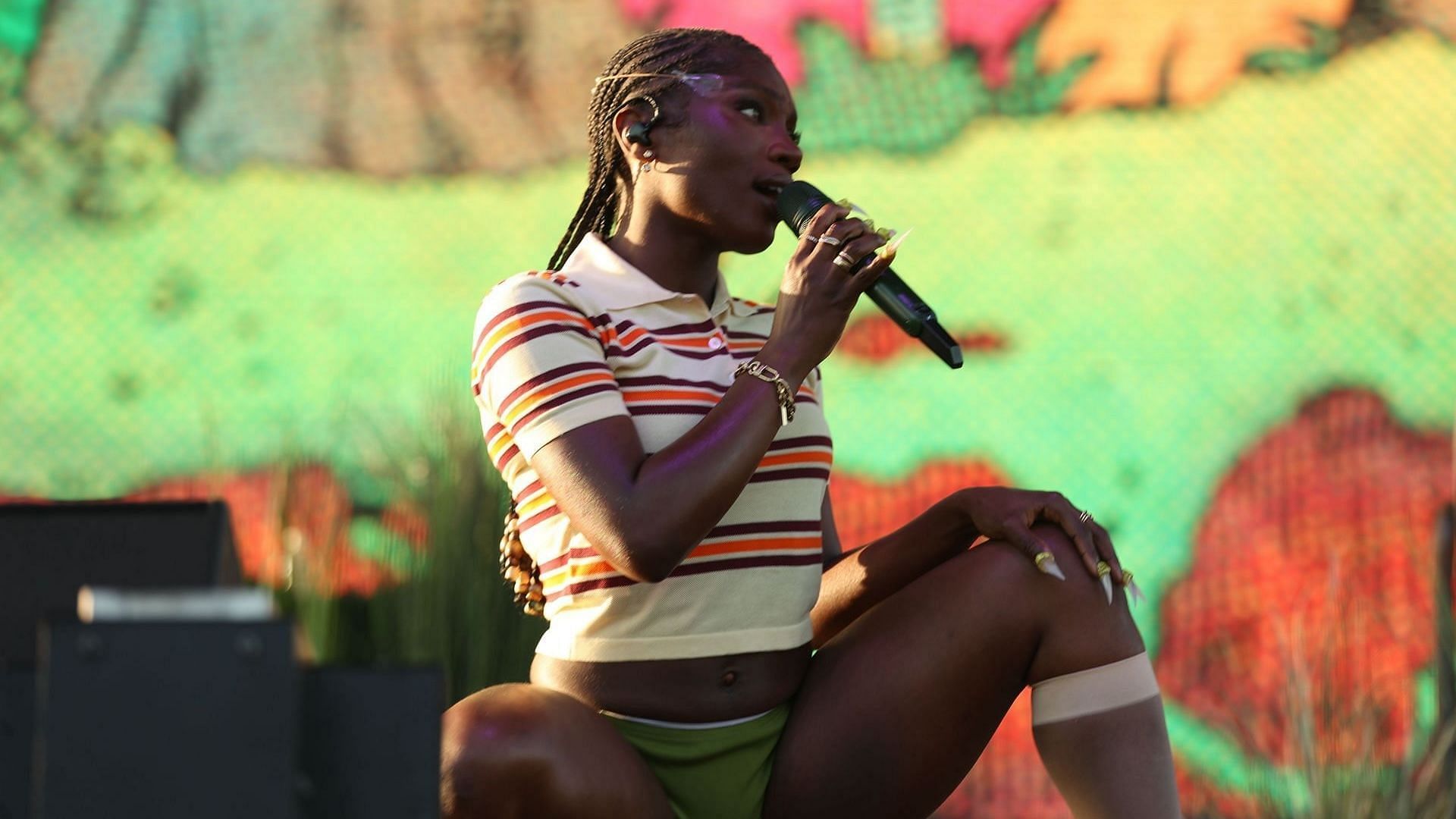 Doechii performs at Camp Flog Gnaw on Saturday, November 16, 2024, in Los Angeles, California. (Image via Getty/Michael Blackshire)